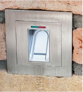 Domotica installatie - vingerafdrukscan